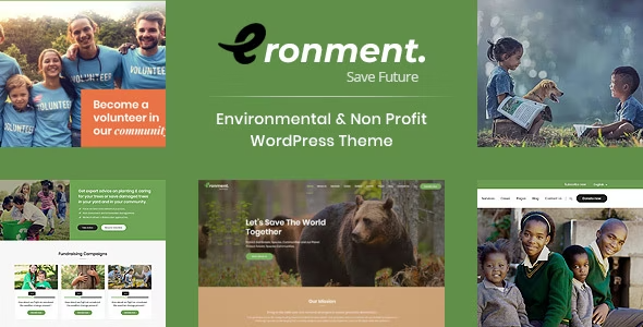 Eronment – Environmental WordPress Theme 1.5
 Nulled + Extended License Free Download
