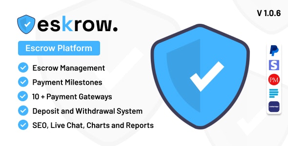 Eskrow – Secure Escrow Platform Nulled + Extended License Free Download