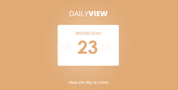 EventOn – Daily View Wordpress Plugin - Nulled Download