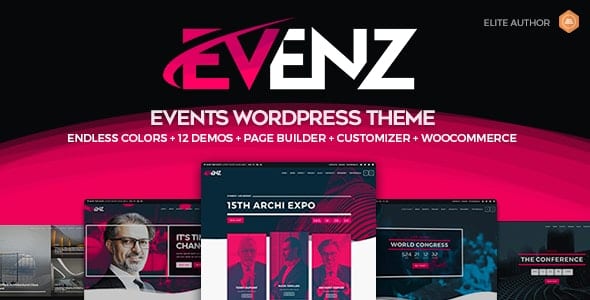 Evenz Wordpress Theme - Nulled + Extended License