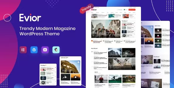 Evior WordPress Theme - Nulled + Extended License