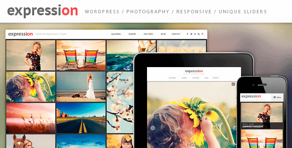 Expression 1.4.4 – Photography Responsive WordPress Theme
 Nulled + Extended License Free Download