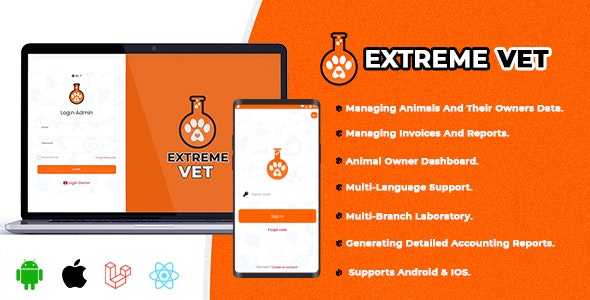 Extreme VET – Veterinary laboratory management system Nulled + Extended License Free Download