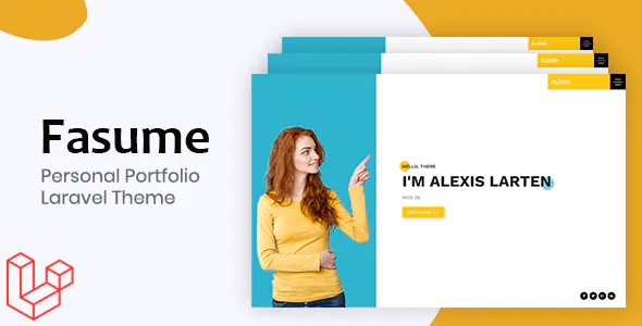 Fasume – Personel Portfolio Laravel Theme Nulled + Extended License Free Download