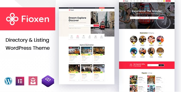Fioxen – Directory Listing WordPress Theme 1.0.6
 Nulled + Extended License Free Download