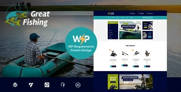 Fishing and Hunting Hobby WordPress Theme 1.5.1
 Nulled + Extended License Free Download