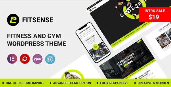 Fitsense – Gym and Fitness WordPress Theme 1.1
 Nulled + Extended License Free Download