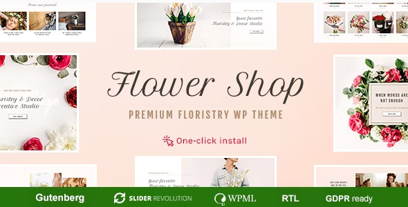 Flower Shop – Decoration Store and Floristic WordPress Theme 1.1.7
 Nulled + Extended License Free Download
