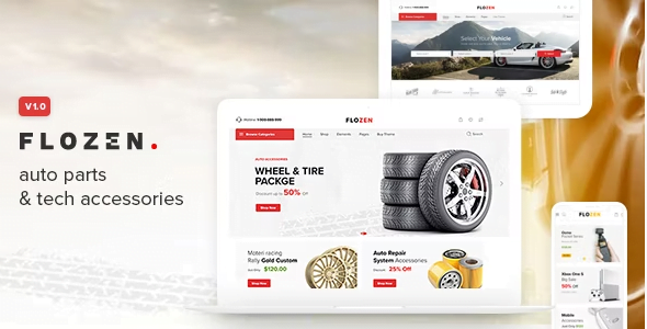 Flozen WordPress Theme 1.3.1 – WooCommerce AJAX
 Nulled + Extended License Free Download