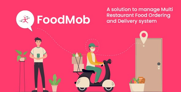 FoodMob – An Online Multi Restaurant Food Ordering and Delivery System with Contactless QR Code Menu 3.0 Nulled + Extended License Free Download