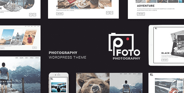Foto WordPress Theme 1.5 – Photography Photographers
 Nulled + Extended License Free Download