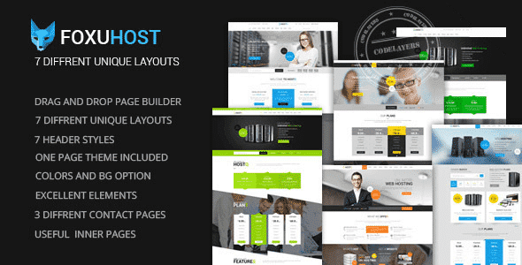 FoxuHost 1.4 – Shop Corporate & Web Hosting WordPress Theme + WHMCS
 Nulled + Extended License Free Download