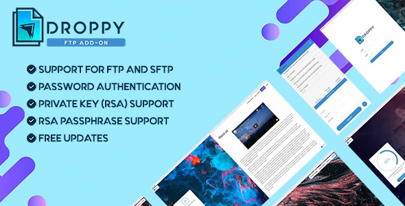 FTP – Droppy online file transfer and sharing 2.0.4 Nulled + Extended License Free Download