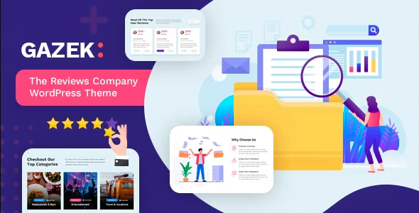 Gazek WordPress Theme 1.2.3 – Review & Membership
 Nulled + Extended License Free Download