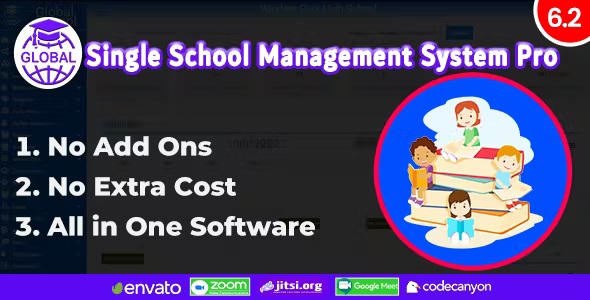 Global – Single School Management System Pro 6.2 Nulled + Extended License Free Download