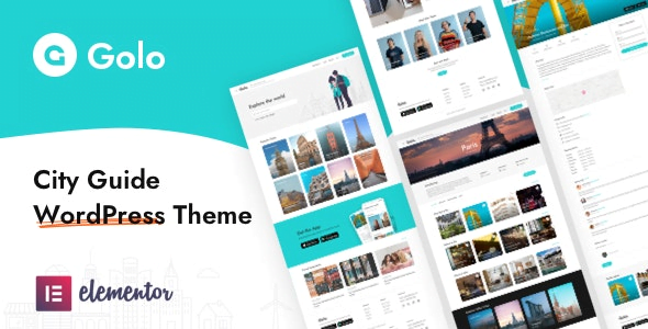 Golo WordPress Theme 1.5.6 – City Guide Theme
 Nulled + Extended License Free Download