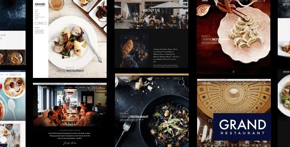 Grand Restaurant WordPress Theme 6.8.4 Nulled + Extended License Free Download