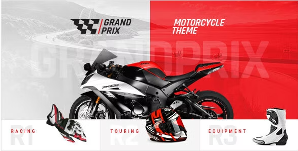 GrandPrix – Motorcycle WordPress Theme 1.5
 Nulled + Extended License Free Download