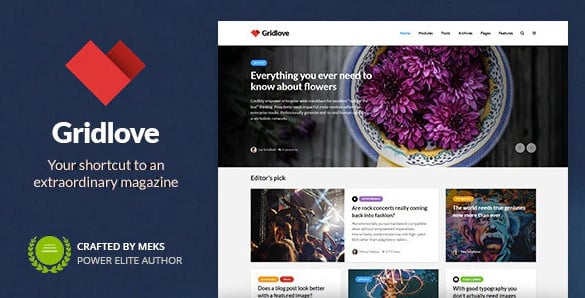 Gridlove WordPress Theme 2.1.1 – News Portal & Magazine Theme
 Nulled + Extended License Free Download