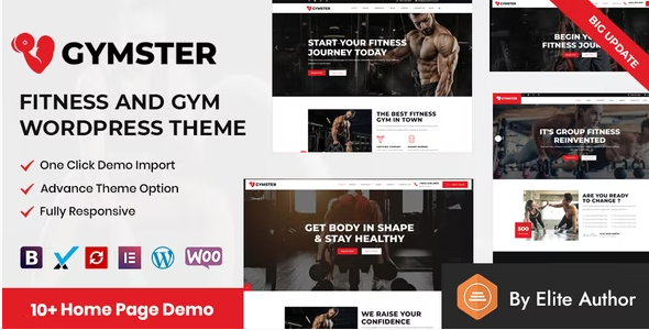 Gymster – Fitness and Gym WordPress Theme 1.3
 Nulled + Extended License Free Download