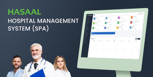 Hasaal – Hospital Management System SPA (Single Page Application) Nulled + Extended License Free Download
