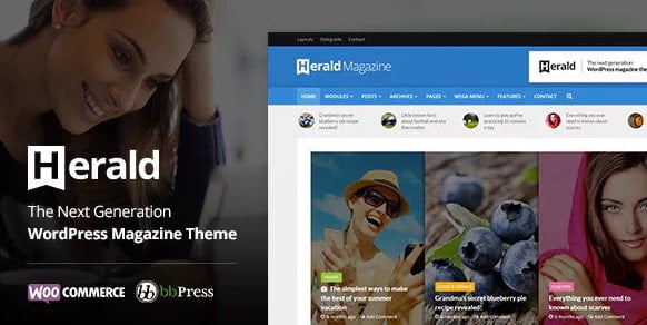 Herald WordPress Theme 2.6.2 – News Portal & Magazine Theme
 Nulled + Extended License Free Download