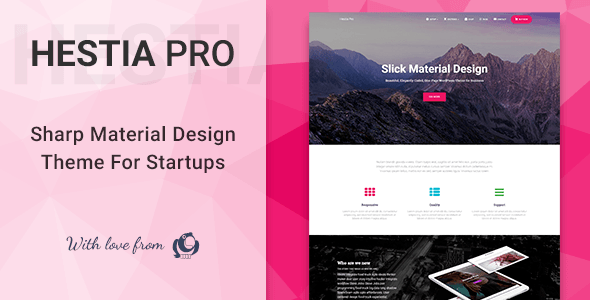 Hestia Pro Wordpress Theme - Nulled + Extended License