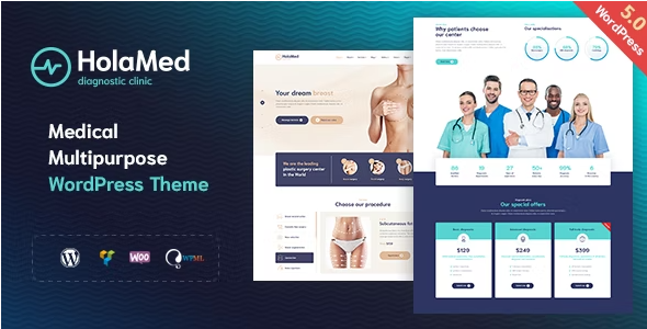 HolaMed – Medical Diagnostic & Plastic Surgery Clinic WordPress Theme 2.0
 Nulled + Extended License Free Download