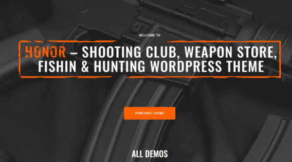 Honor – Shooting Club and Weapon Shop WordPress Theme 1.4.0
 Nulled + Extended License Free Download