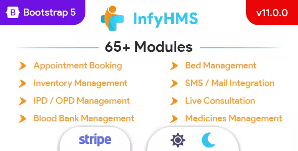 Hospital – HMS – Hospital Management System – Appointment Booking – Smart Hospital Nulled + Extended License Free Download
