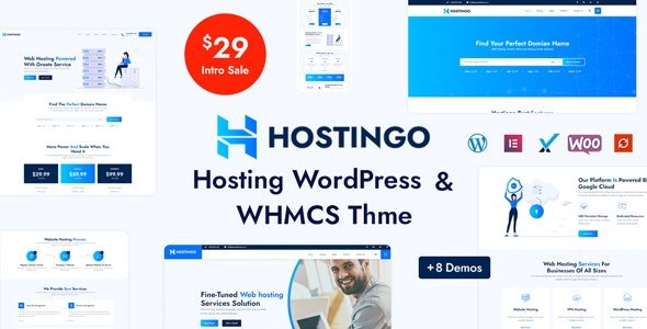 Hostingo – WordPress Hosting Theme and WHMCS 2.0
 Nulled + Extended License Free Download