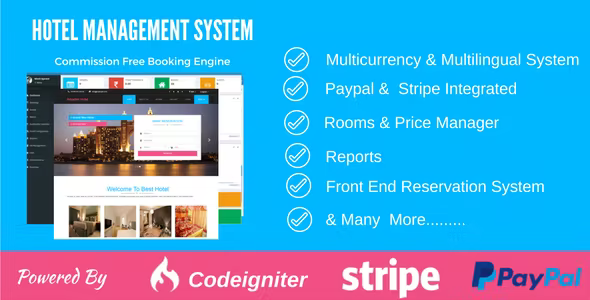 Hotel Management System Nulled + Extended License Free Download