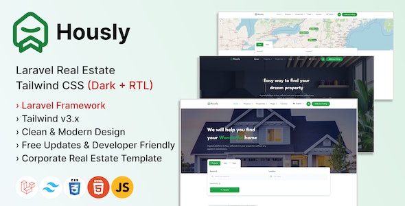 Hously – Laravel Real Estate Multilingual System Nulled + Extended License Free Download