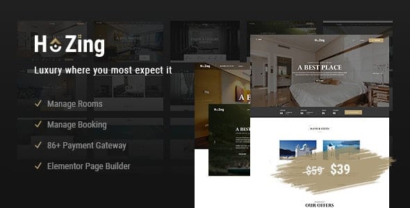 Hozing Wordpress Theme - Nulled + Extended License