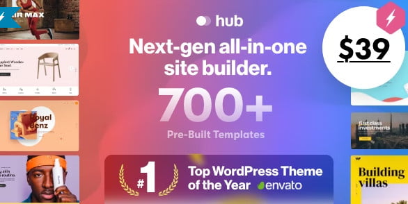 Hub WordPress Theme 4.2.4 – Responsive Multi-Purpose Theme Nulled + Extended License Free Download