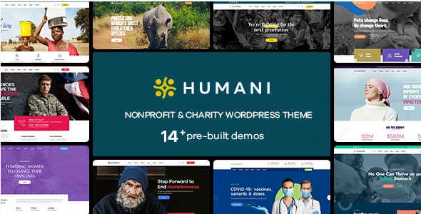 Humani Nonprofit & Charity WordPress Theme 1.2.1
 Nulled + Extended License Free Download