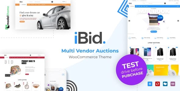 iBid Wordpress Theme - Nulled + Extended License