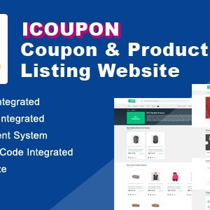 iCoupon – Coupon and Product Listing Website Nulled + Extended License Free Download