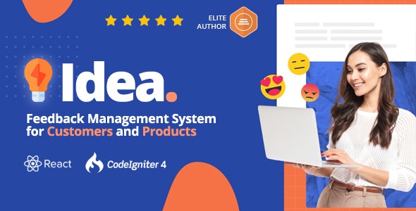 Idea Feedback Management System – Customer Feedback  Feature Requests for your Products / Services Nulled + Extended License Free Download