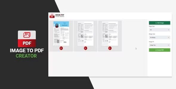Image to PDF Creator ReactJS + ExpressJS Script Nulled + Extended License Free Download