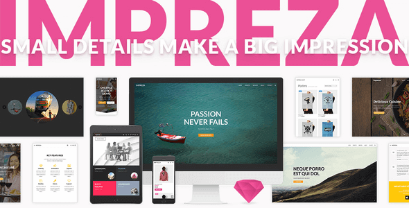 Impreza WordPress Theme 8.21.1 – Retina Responsive Theme
 Nulled + Extended License Free Download