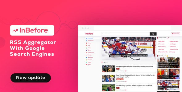 InBefore – News Aggregator with Search Engine Nulled + Extended License Free Download