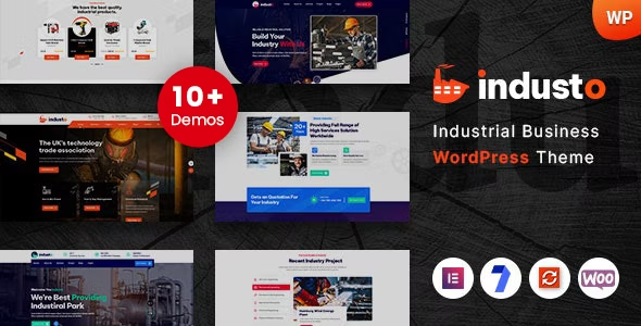 Industo – Industrial Industry & Factory WordPress Theme 1.0.4
 Nulled + Extended License Free Download