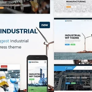 Industrial Wordpress Theme - Nulled + Extended License