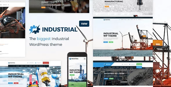 Industrial Wordpress Theme - Nulled + Extended License
