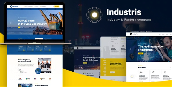 Industris WordPress Theme 1.0.6 – Factory & Business
 Nulled + Extended License Free Download