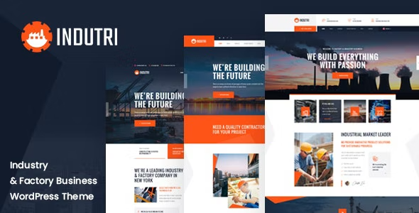 Indutri – Factory & Industrial WordPress Theme 1.0.9
 Nulled + Extended License Free Download