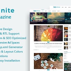 Infinite – Blog  Magazine Script 4.2.1 Nulled + Extended License Free Download
