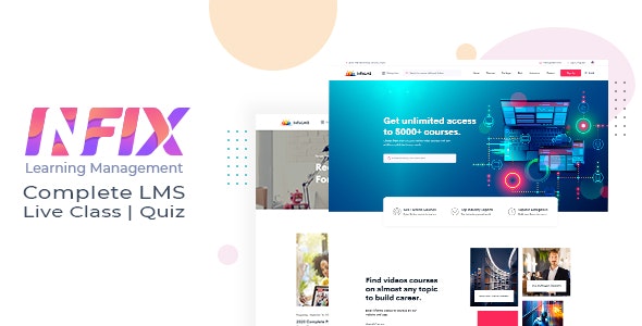 Infix LMS – Learning Management System 6.5.1 Nulled + Extended License Free Download