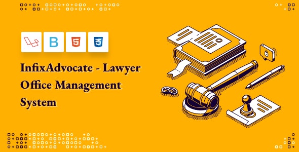 InfixAdvocate – Lawyer Office Management System 2.0 Nulled + Extended License Free Download